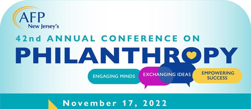 AFP-NJ Annual Conference on Philanthropy New York USA